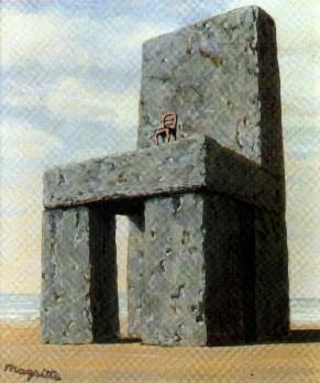 Painting by Ren&eacute; Magritte